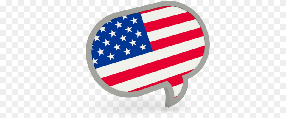 American Us Flag Save Icon Format American Flag Speech Bubble, American Flag Free Png