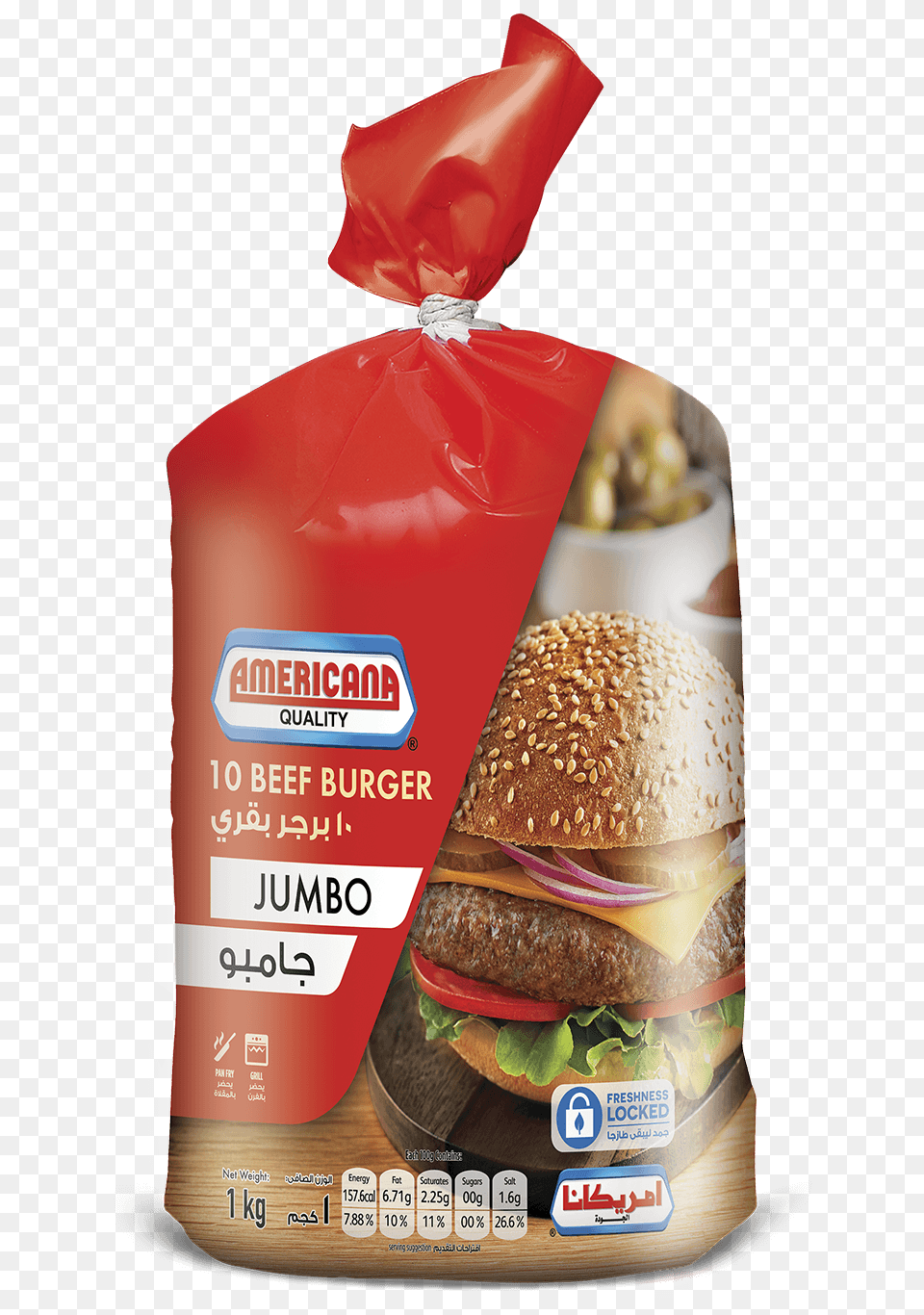 Americana Burger Chicken Beef, Food, Advertisement Free Png Download