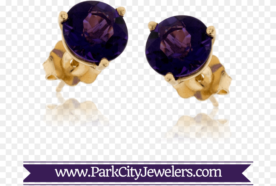 Amethyst Martini Style Post Earrings Gold Ring Colour Stone, Accessories, Earring, Jewelry, Gemstone Png Image