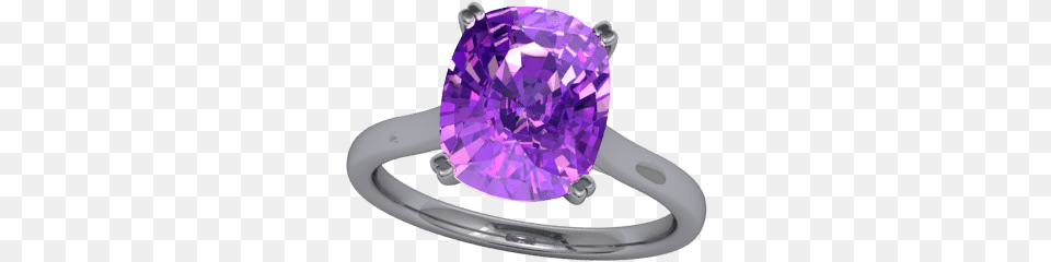 Amethyst Ring Engagement Ring, Accessories, Gemstone, Jewelry, Ornament Free Png Download