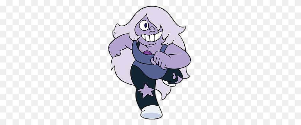 Amethyst Running, Purple, Book, Comics, Publication Free Png Download