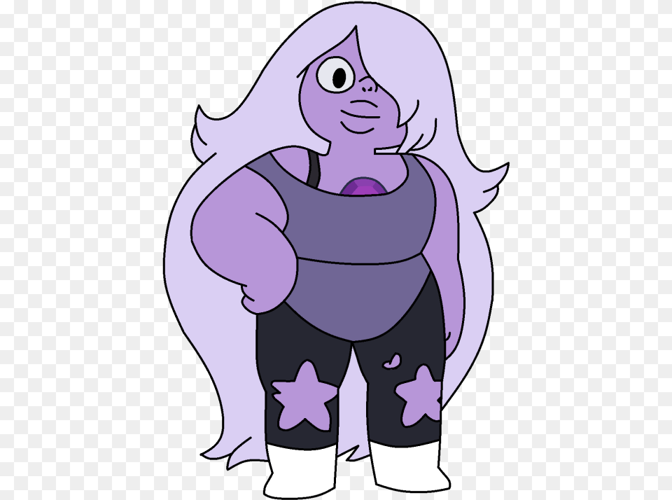 Amethyst Steven Universe Iphone Background, Purple, Baby, Cartoon, Person Free Png Download