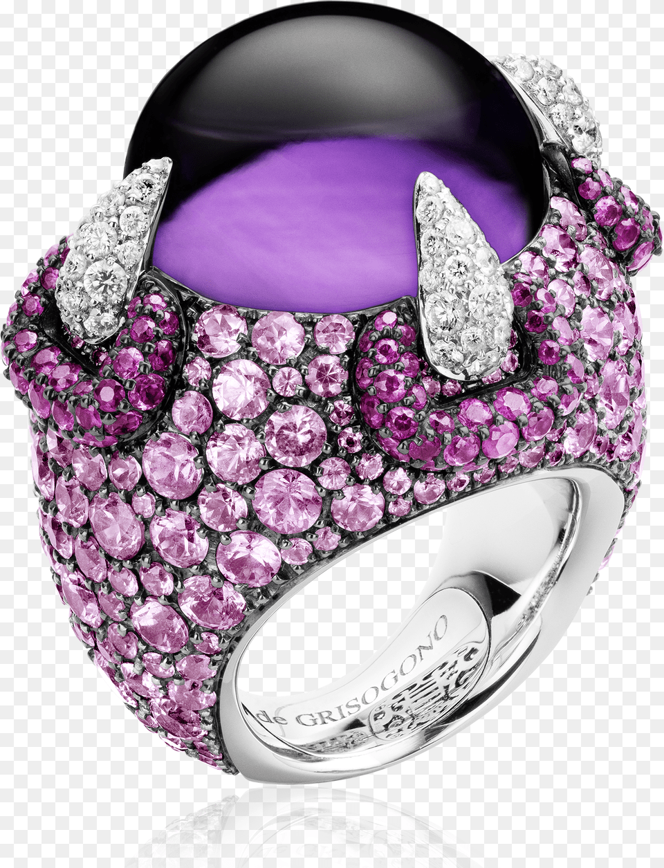 Amethyst Transparent White Diamond Png