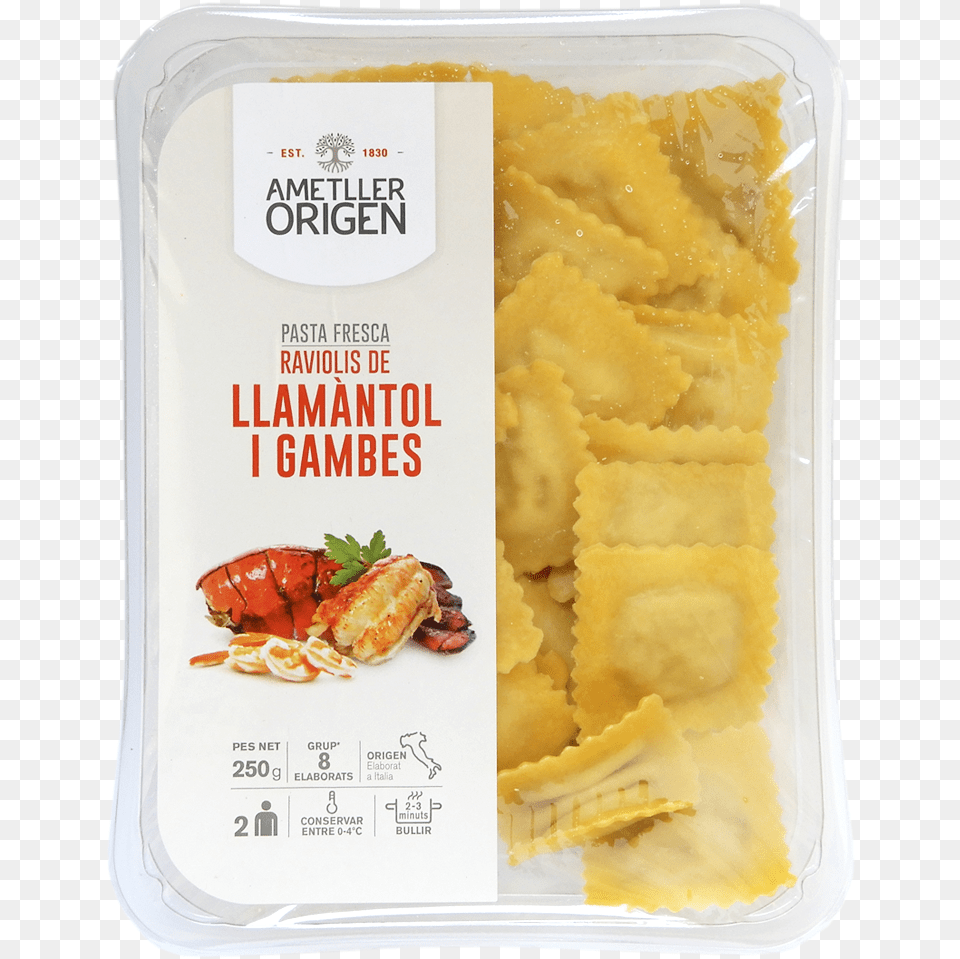 Ametller Origen, Food, Pasta, Ravioli, Cream Free Png