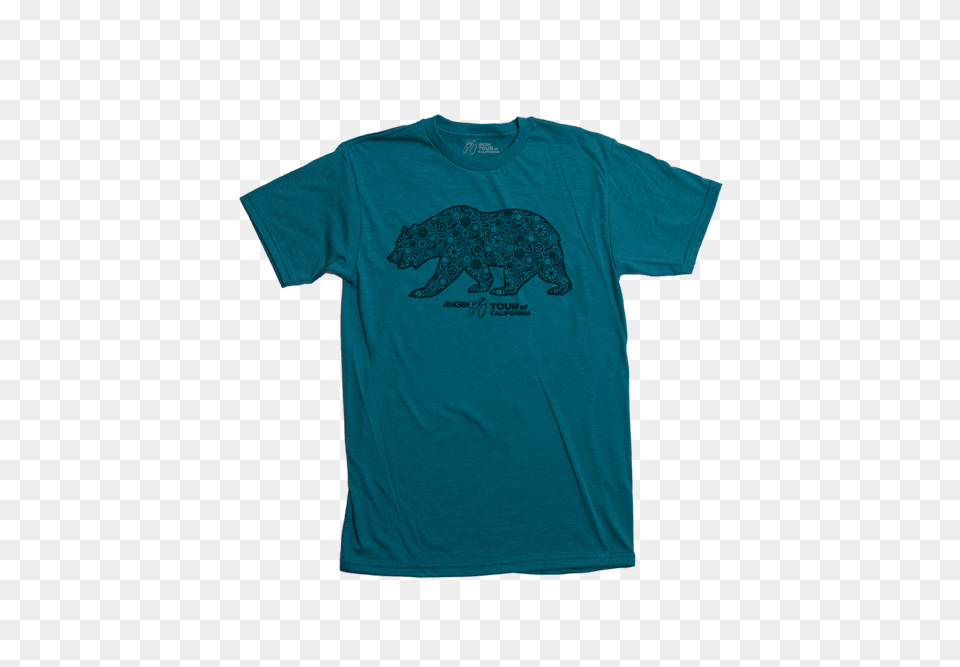 Amgen Tour Of California Bear T Shirt Amgen Tour Of California Store, Clothing, T-shirt, Animal, Mammal Free Png