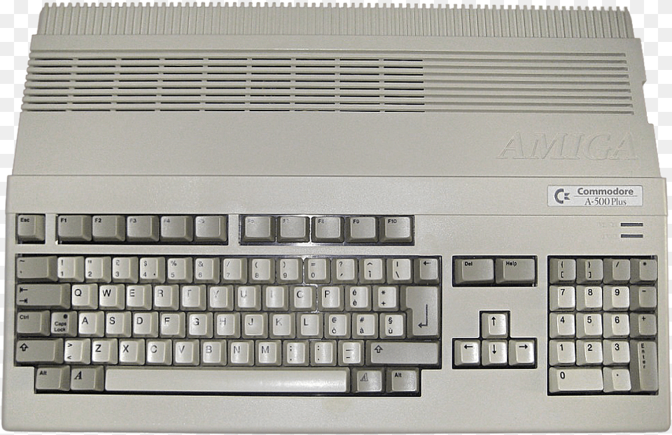 Amiga 500 Plus Commodore Amiga 500, Computer, Computer Hardware, Computer Keyboard, Electronics Free Transparent Png