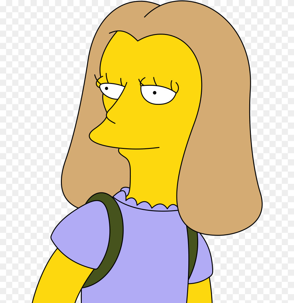 Amiga De Lisa Simpson, Adult, Cartoon, Female, Person Free Png Download