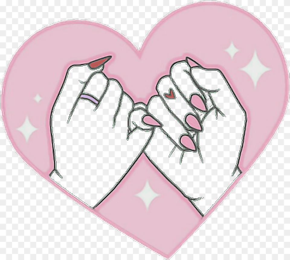 Amigas Foreverfriends Emoji Emojis Emojisticker Emojis De Mejores Amigas, Body Part, Hand, Person, Heart Free Png Download