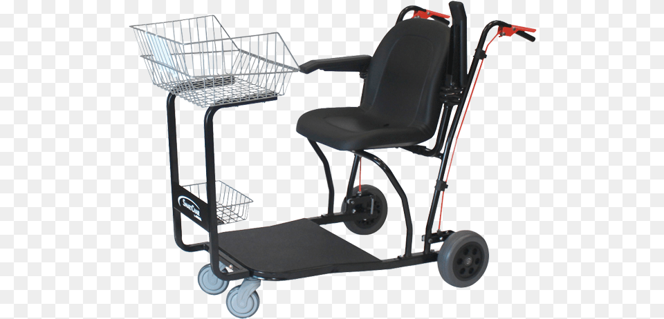 Amigo Mobility Smartchair Grocery And Retail Commercial Chair, Furniture, Shopping Cart, Device, Grass Png