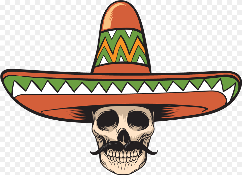 Amigos Skull, Clothing, Hat, Sombrero, Animal Free Transparent Png