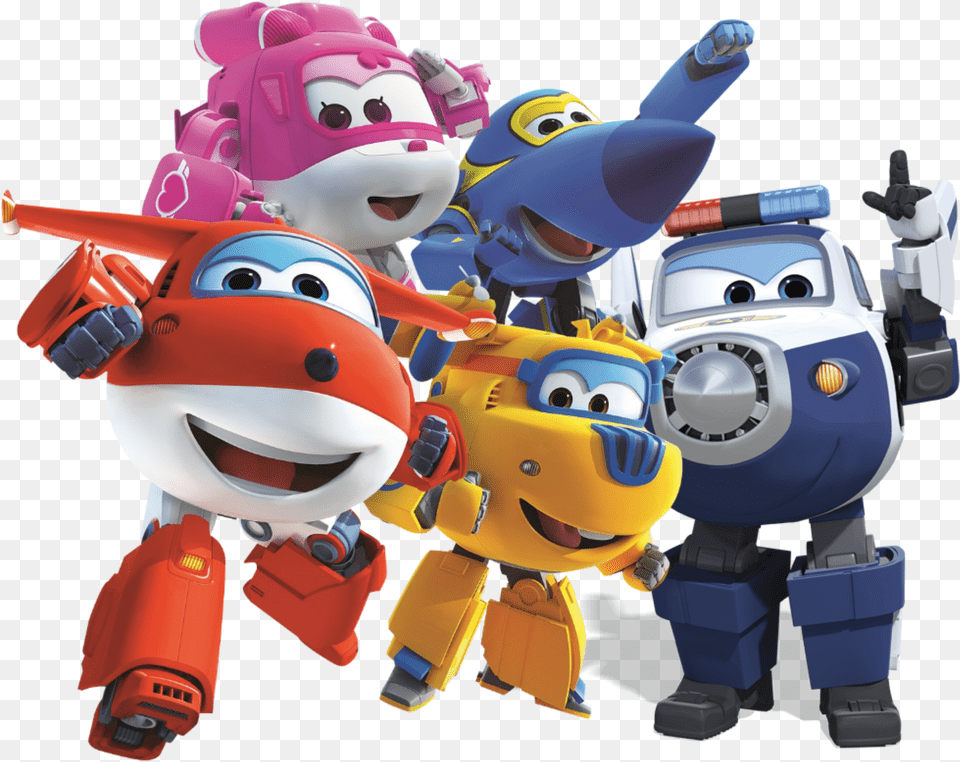 Amigos Super Wings Super Wings Fotografas Super, Baby, Person, Robot Free Png