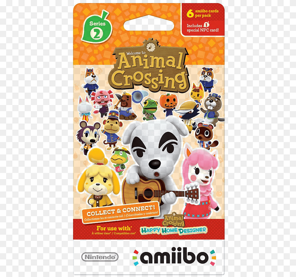 Amiibo Animal Crossing Cards Series, Advertisement, Poster, Musical Instrument, Guitar Png Image