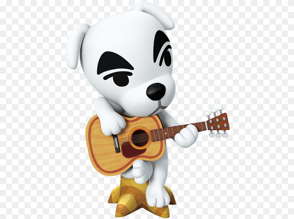 Amiibo Animal Crossing Figure Kk Slider, Guitar, Musical Instrument, Toy Png Image