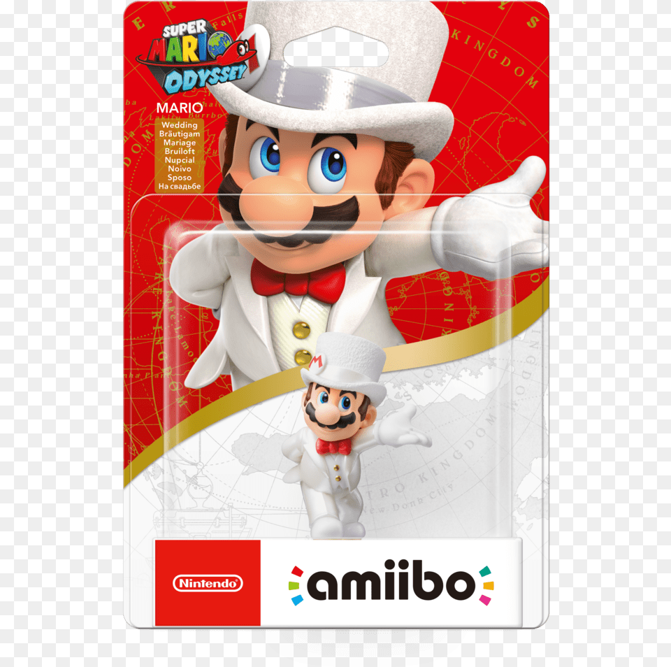 Amiibo Nintendo Switch Mario Odyssey, Baby, Person, Face, Head Free Png Download