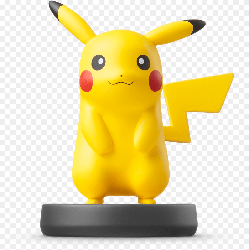 Amiibo Pikachu Smash Bros, Figurine, Animal Free Transparent Png