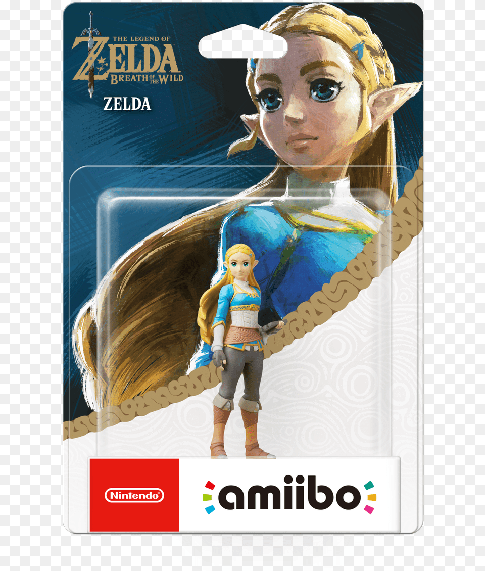 Amiibo Zelda Legend Of Zelda Breath, Figurine, Adult, Female, Person Free Png Download