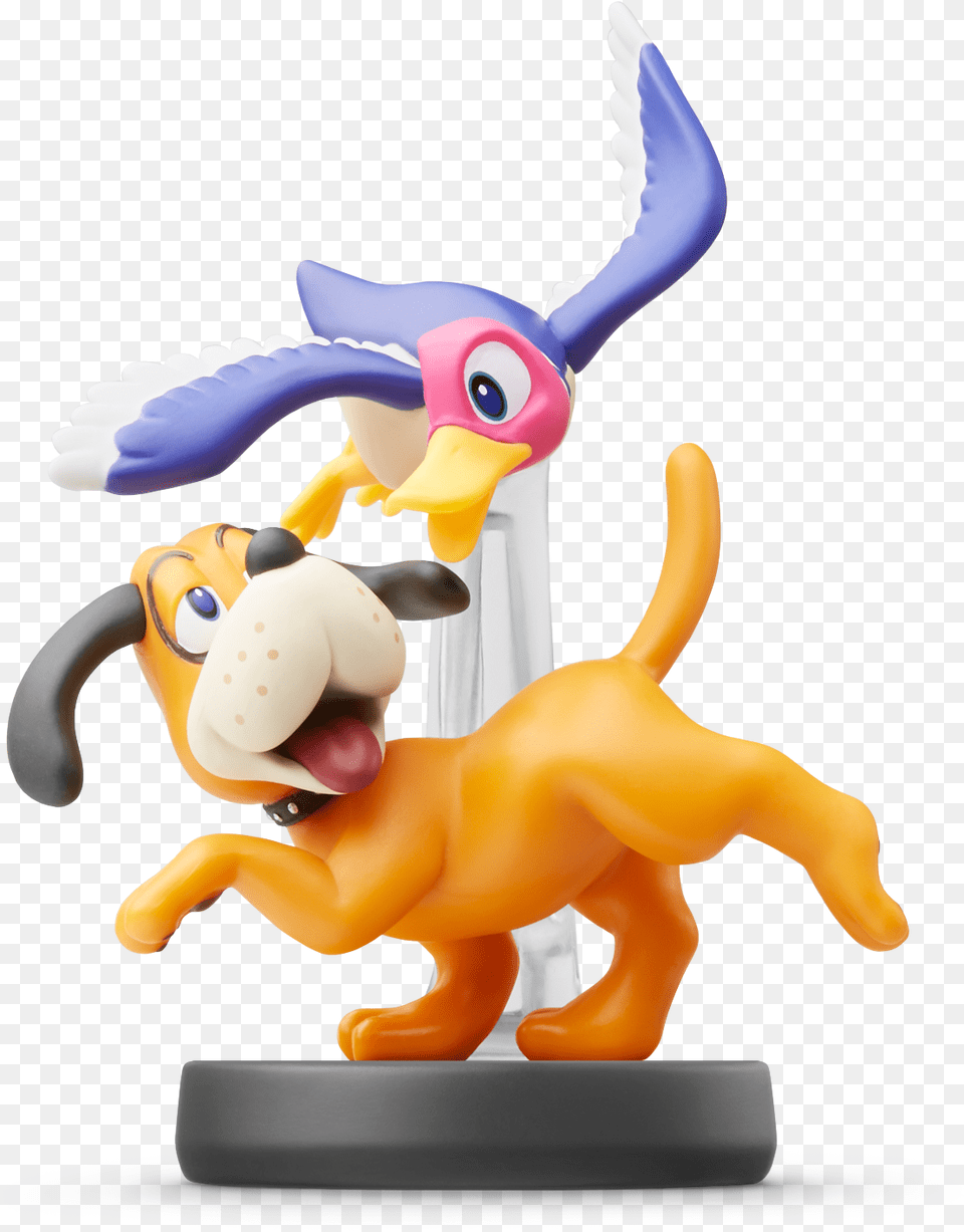 Amiiboduck Hunt Super Smash Bros Amiibo Duck Hunt, Figurine Free Transparent Png