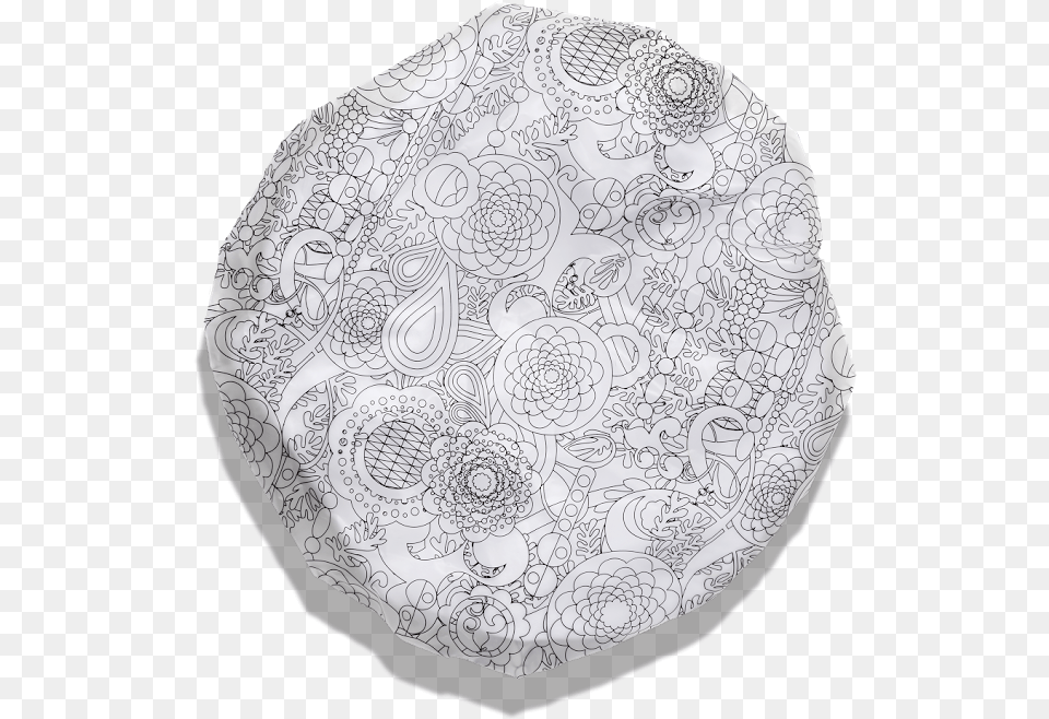 Amika Tress Shower Cap Circle, Pattern, Home Decor, Art Free Png Download