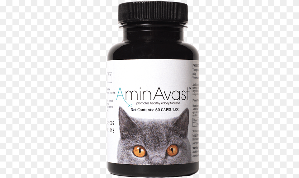 Aminavast For Cats Aminavast Cat, Animal, Mammal, Pet, Bottle Png