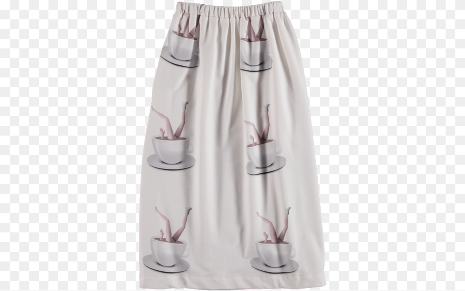 Amino Acid 04 Cup Skirt Caroline Bosmans Fourmonkeys, Clothing, Home Decor, Linen, Person Png Image