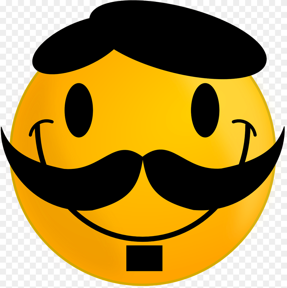 Amish Clip Art Smiley Moustache, Face, Head, Person, Logo Png Image