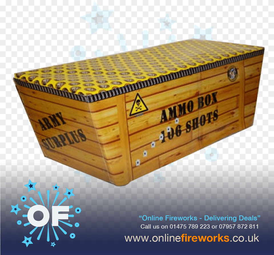 Ammo Box Uk Fireworks Big Box, Treasure, Crate Free Png Download