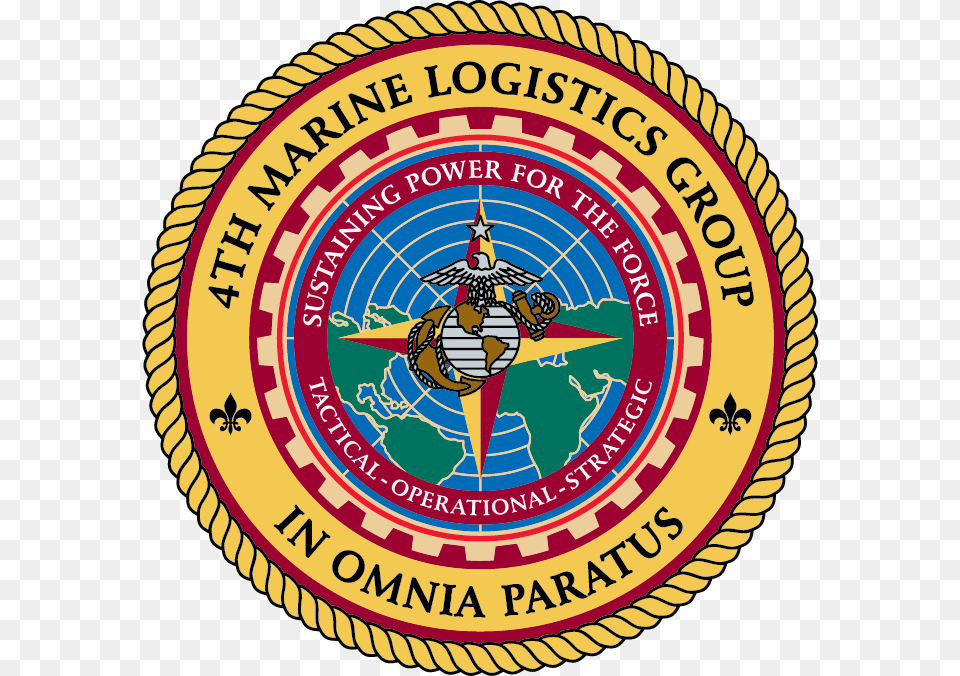 Ammo Company 4th Supply Battalion 4th Mlg, Badge, Emblem, Logo, Symbol Free Transparent Png