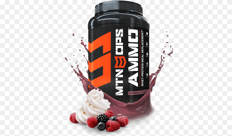 Ammo Mtn Ops Supplement Huntfit Built4thehunt Frozen Yogurt, Berry, Raspberry, Produce, Plant Free Transparent Png