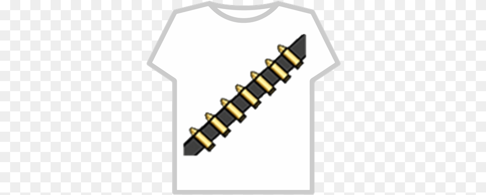 Ammo Sash Roblox T Shirt Hand Ok, Ammunition, Clothing, T-shirt, Weapon Png Image