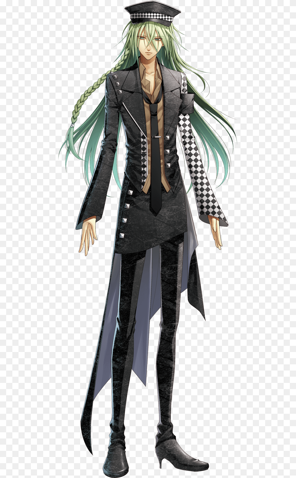 Amnesia Ukyo Full Body, Book, Clothing, Coat, Comics Free Transparent Png