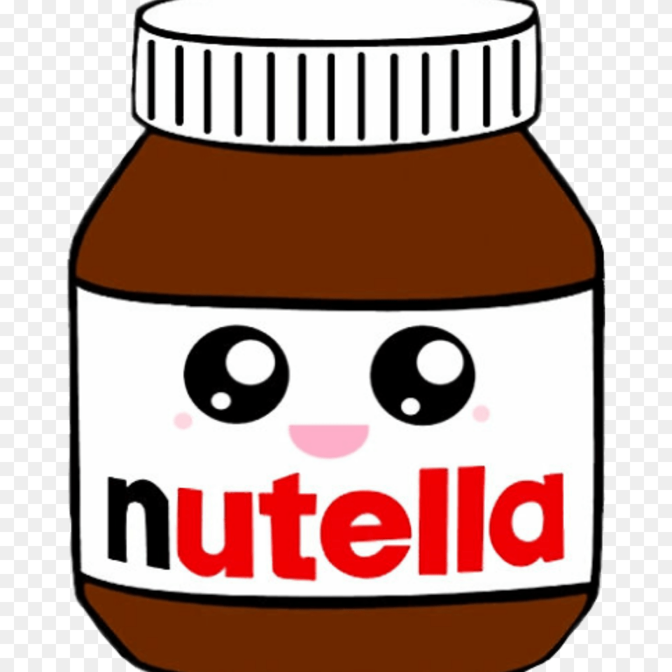 Amo Nutella, Jar, Food Png