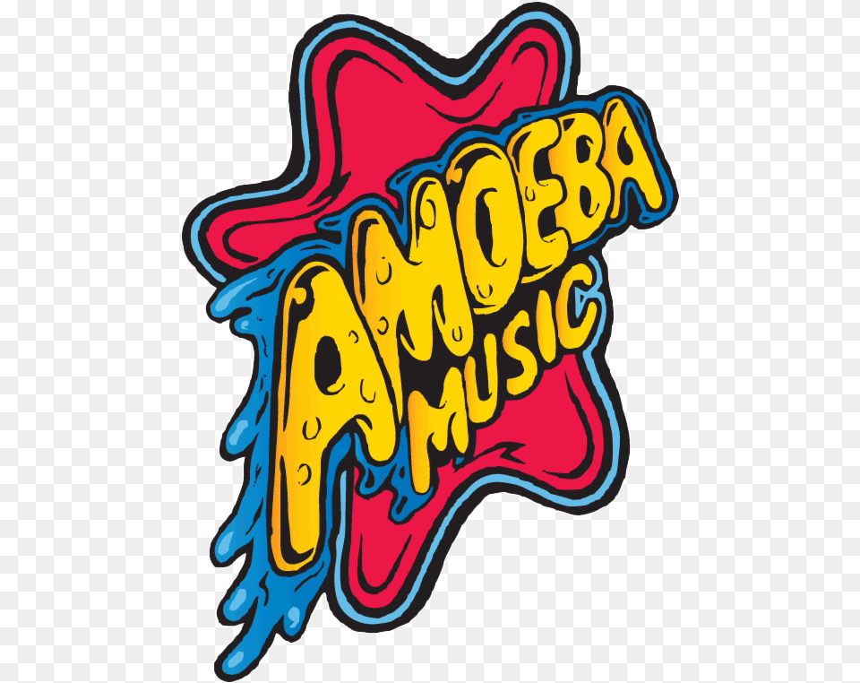 Amoeba Amoeba Music Logo Transparente, Sticker, Art, Animal, Mammal Free Png Download