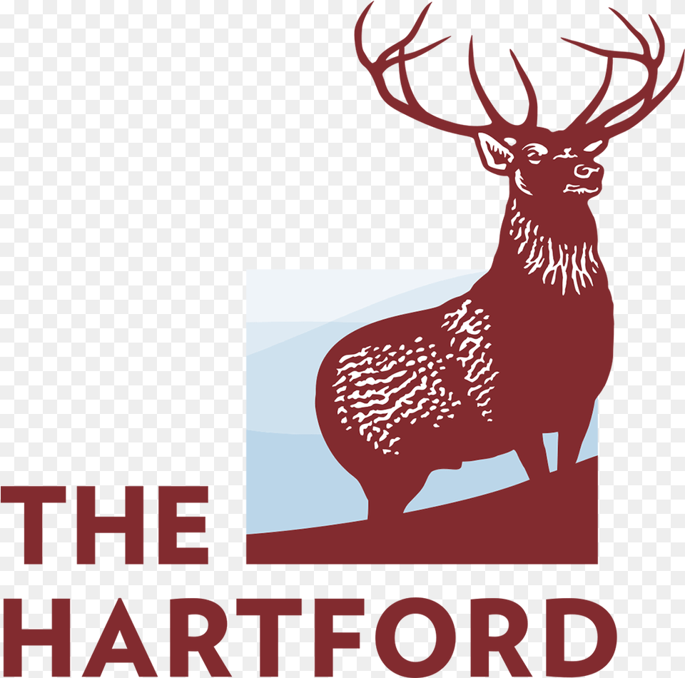Among The Great Number Of Insurance Companies The Hartford Hartford Insurance Logo, Animal, Deer, Elk, Mammal Free Transparent Png
