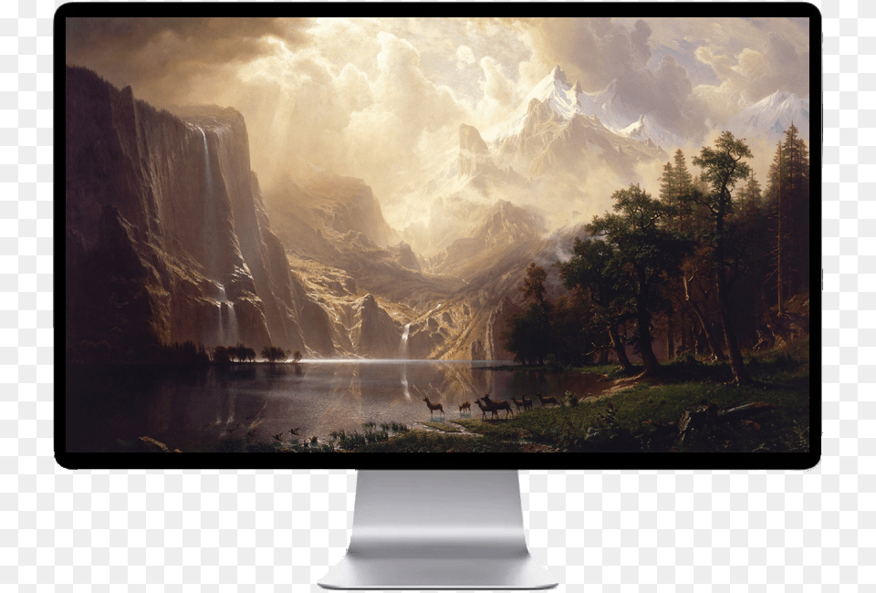 Among The Sierra Nevada Mountains, Computer Hardware, Electronics, Hardware, Screen Free Png