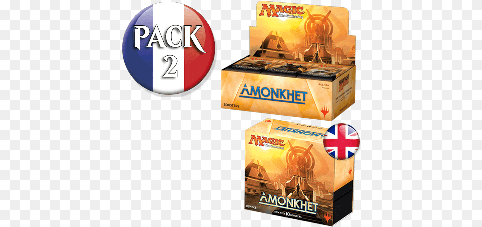 Amonkhet Pack 2 Vf Boite Bundle Magic Bazar Magic The Gathering Amonkhet Booster Box Png Image