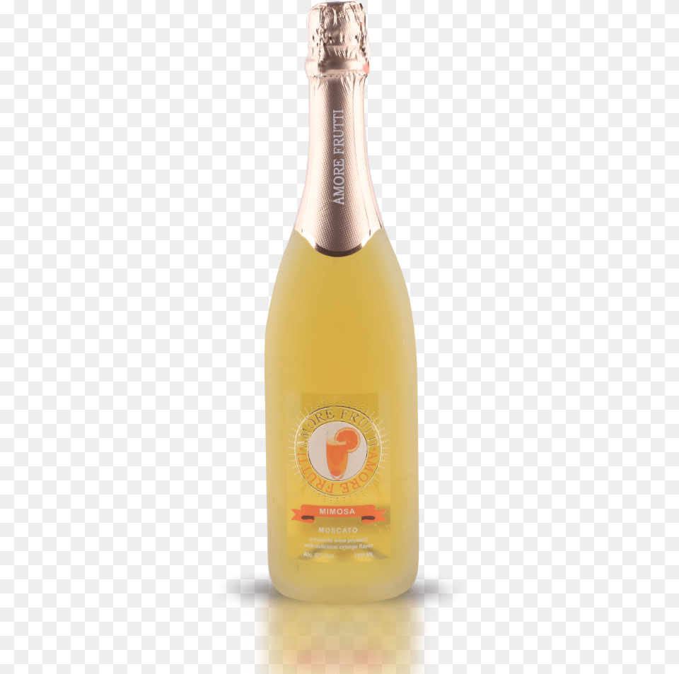 Amore Frutti Mimosa Moldova, Alcohol, Beer, Beverage, Bottle Free Png Download