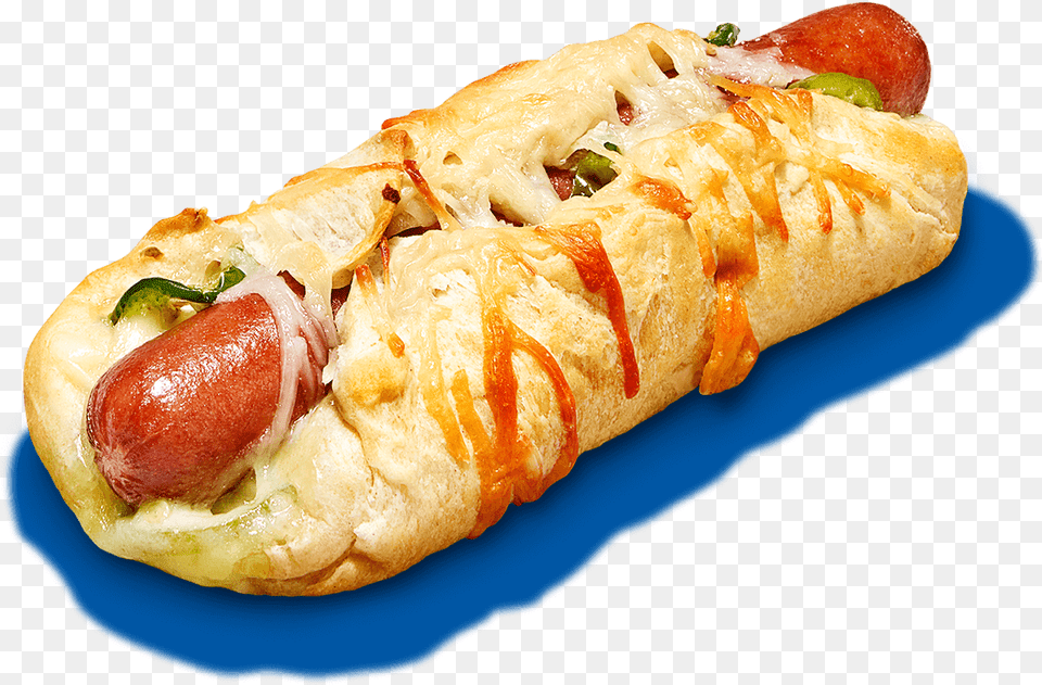 Amp Cheese Biscuit Wrapped Dog, Food, Hot Dog Png