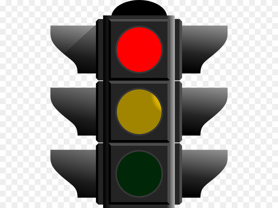 Ampel Signal Anschlag Rot Gel Red Light Traffic Light, Traffic Light, Mailbox Free Transparent Png
