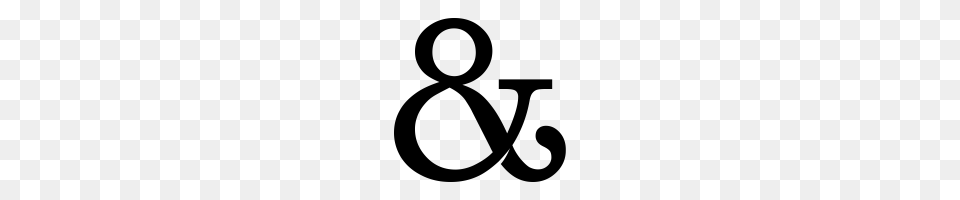 Ampersand Icons Noun Project, Gray Free Png Download