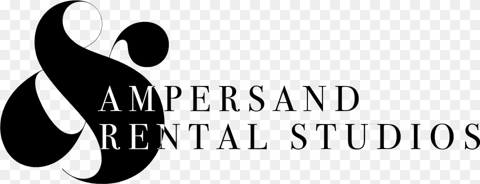 Ampersand Studio Rentals Logo 2 Sign, Text, Alphabet, Symbol Png
