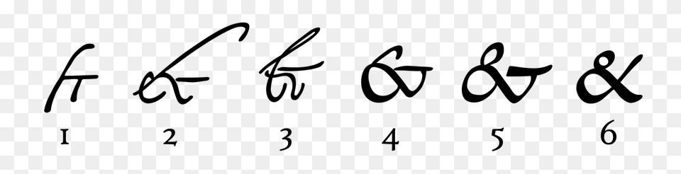 Ampersand Symbol Meaning Collections, Gray Png Image