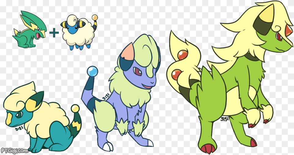 Ampharos Cartoon, Baby, Person, Face, Head Png Image