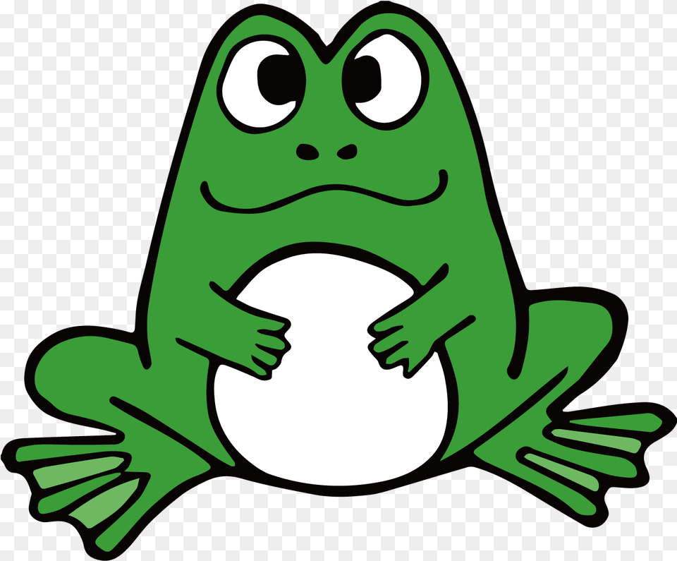 Amphibian Cartoon Frogs Transprent Cute Cartoon Frog Transparent, Animal, Wildlife Png Image