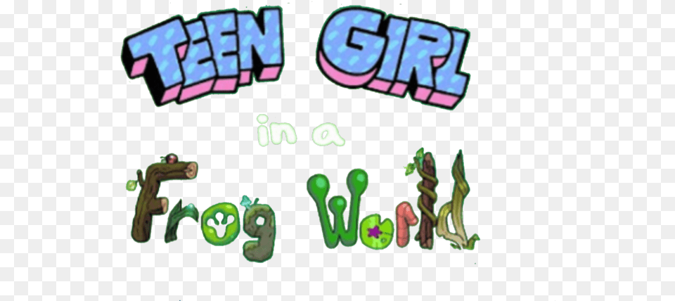 Amphibiapedia Teen Girl In A Frog World, Text Png