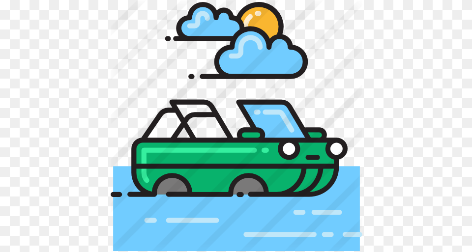 Amphibious Vehicle Car, Amphibious Vehicle, Transportation, Pickup Truck, Truck Png Image