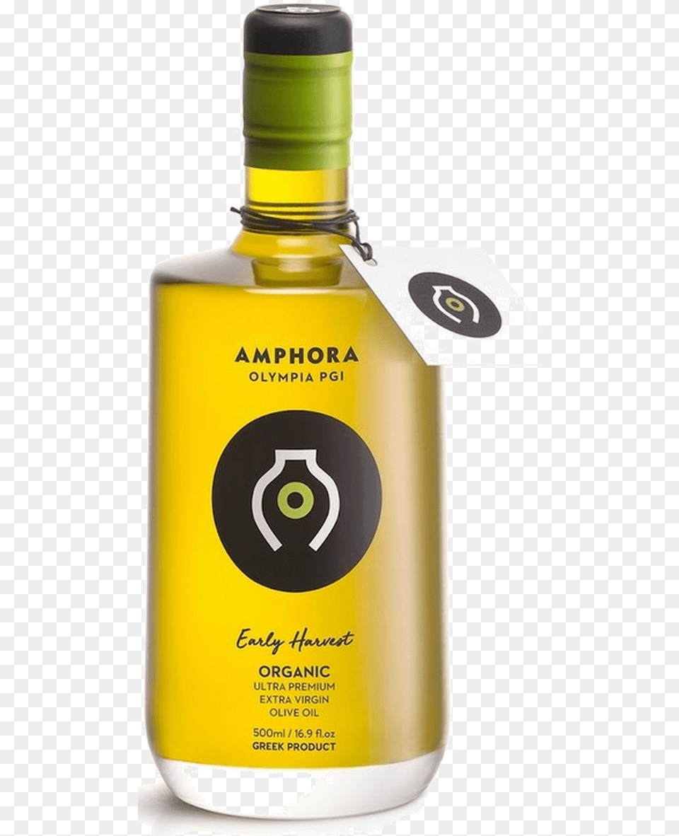 Amphora Olympia Organic Olive Oil, Bottle, Cosmetics, Perfume, Alcohol Free Transparent Png