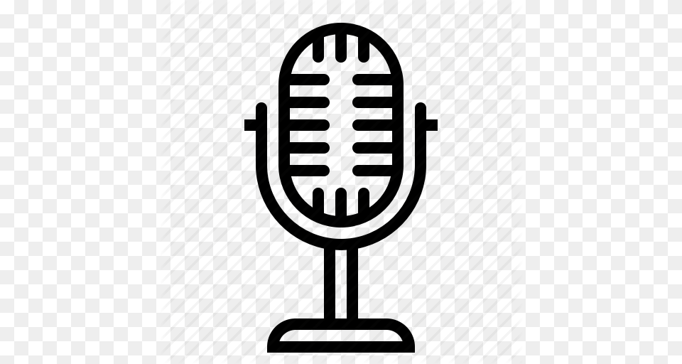 Amplification Amplify Mic Microphone Vintage Voice Icon, Electrical Device, Racket Free Png