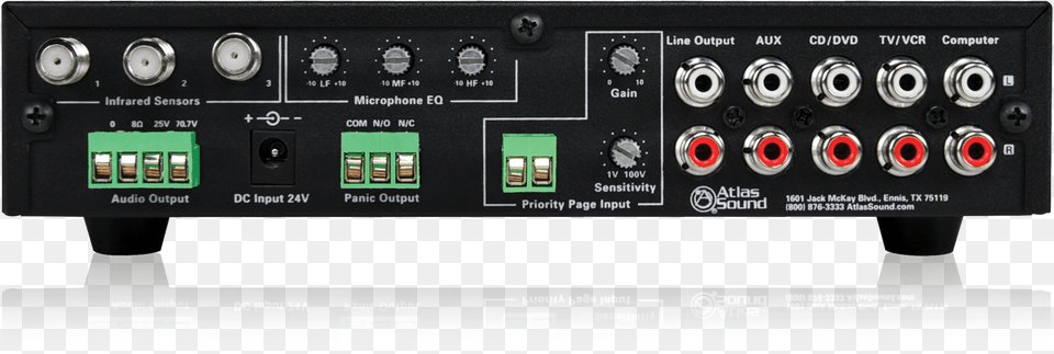 Amplifier Audio With Priority Line Input, Electronics Free Png Download