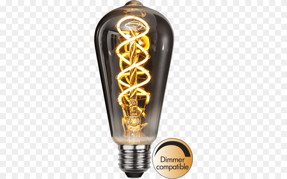 Ampoule Led E27 Filament, Light, Lightbulb Free Transparent Png