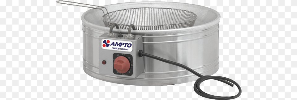 Ampto Tfslc Fryer Electric Countertop Full Pot Fritadeira Eletrica Com Oleo, Device, Appliance, Electrical Device, Tub Free Png